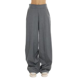 PANTALONE GESSATO GRIGIO